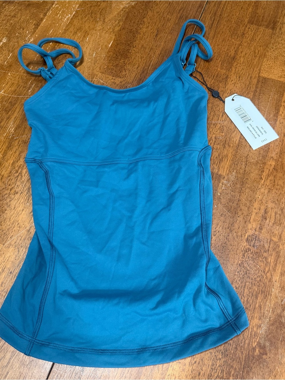 Universal Standard Next to Naked Tank 4XS Submerged Blue NWT Activewear